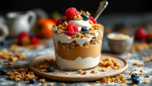 Whole Wheat Sheera Parfait