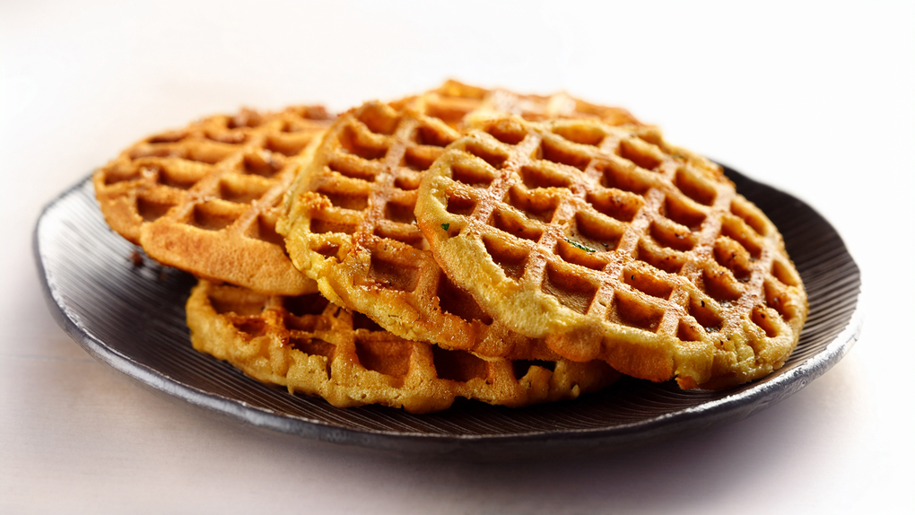 Whole Wheat Masala Waffles